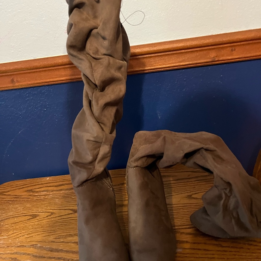 Worthington memory foam boots.